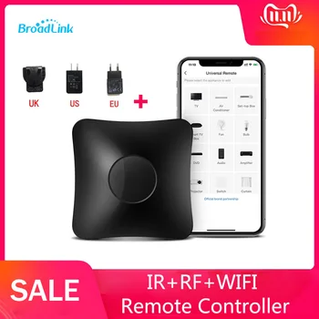 Broadlink RM4 Pro Universele Intelligente Afstandsbediening Smart Home Wifi +IR+ Rf Schakelaar Werk susitiko Alexa