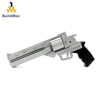 BuildMoc Karinės WW2 Gun Vaikas Pistoletų Revolverių Plytų Policijos Swat Pistoletas SubmacGun Statybos Blokus 