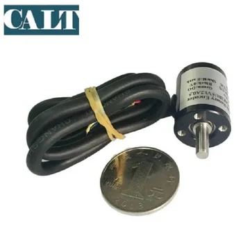 CALT 18mm Maža 4mm Veleno Salė Kampas Encoder 360 SSI Output 5v 10 12 bitų HAE18 Magnetinio Absoliutus Encoder 3.3 v 12 bitų