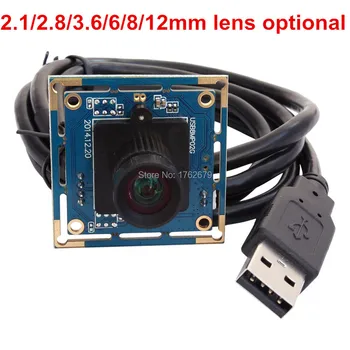 CCTV USB kameros modulis valdybos 8MP 3264X2448 Mjpeg Sony IMX179 vaizdo saugumo kameros modulis USB sąsaja