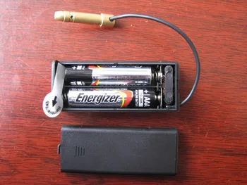 Cal .22 Kalibro Akyse su išorine Baterija Box nemokamas pristatymas