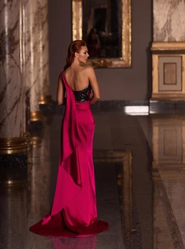 Chalatas De Soiree 2020 Vieną Petį Raudoną Vakarinių Suknelių Seksualus Pusės Split Pusės Split Ilgai Prom Chalatai Partijos Inscenizacija Suknelė