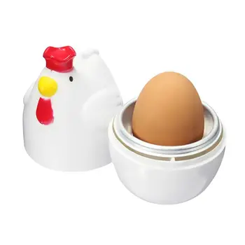 Chick-formos 1 virtas kiaušinis garlaivis garlaivis piesta mikrobangų kiaušinių viryklės kepimo įrankius, virtuvės dalykėlių priedai, įrankiai
