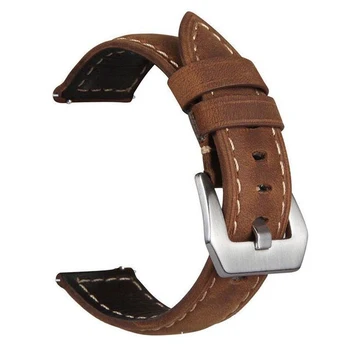 Crazy Horse karvės odos Watchband Samsung Galaxy Žiūrėti 3 45mm/apyrankė B5 Dirželis Band Apyrankė Apyrankės Už Haylou Saulės LS05
