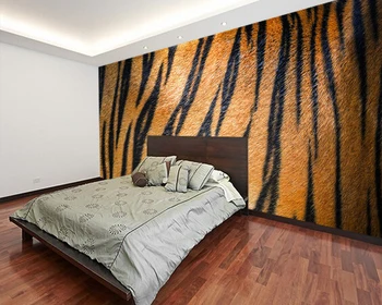Custom papel DE parede 3d,Bengalijos tigrų tigras, odos tekstūra freskomis, miegamojo, vaikų kambario foną sienos tapetai