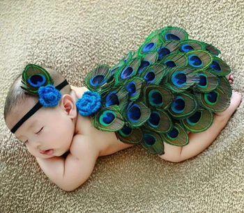 Cute Baby Kūdikių Drabužiai Nustatyti gaidžio Kostiumas Foto Prop Naujagimių Fotografijos Kūdikių Skrybėlės, galvos Apdangalai+suknelė 0-6 Mėnesių
