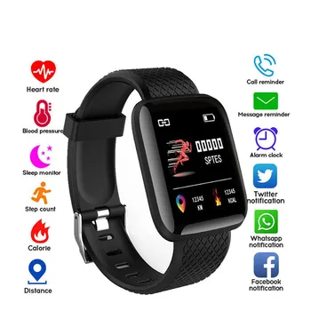D13 Smart Laikrodžiai Vyrams, Moterims, 116 Plius Širdies Ritmo Žiūrėti Smart Apyrankė Sporto Laikrodžiai Smart Juosta Atspari Vandeniui Smartwatch 