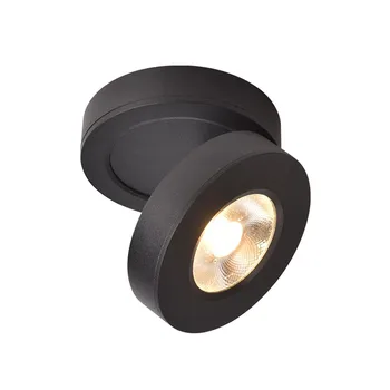 [DBF]Ultra-Plonas 360 Kampu Reguliuojamas Paviršius Sumontuotas Downlight Lubų Lempa 3W 5W 7W COB LED Spot Light AC110/220V Šviesa