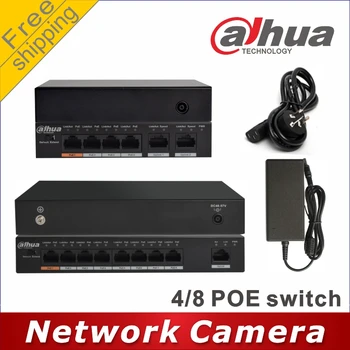 Dahua PoE switch 4 +2 Uostą DH-S1500C-4ET2ET-DPWR PoE switch 8 +1. Uosto DH-S1500C-8ET1ET-DPWR Jungiklis tinklo kameros, powered