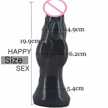 Didelis dildo išgaubti didelis dildo sekso žaislai moterims, išangės masažas makšties skatinti netikrą penio masturbacija žaislas