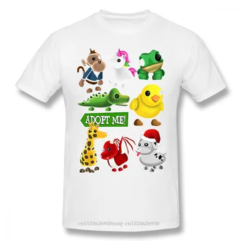 Didelė Šeima Medžiaga Spausdinti Cool T-Shirt Priimti Mane Gyvūnų Augintinių Žaidimą Big dydžio Vyrų Mados Streetwear