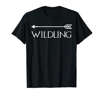 Dienos Dovana, Dukra ir Sūnus-vyriški T-Shirt-Black Wildlings Marškinėliai Tėvas