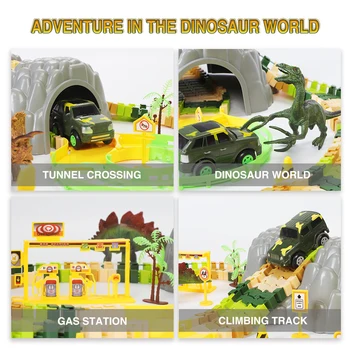 Dinozaurų Stebėjimo Žaislų Rinkinį 