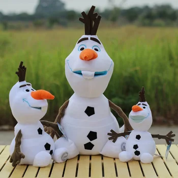 Disney Iškamšos, Pliušiniai Žaislai Užšaldyti 20cm 30cm 50cm Olaf Pliušinis Kawaii Sniego Animacinių filmų Pliušiniai Žaislai Lėlės Brinquedos Juguetes