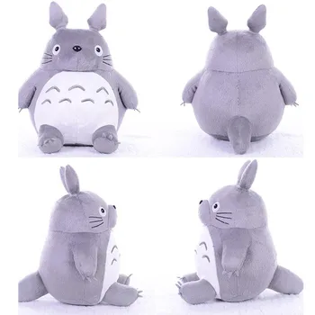 Disney Totoro Pliušinis Japonų Anime Hayao Miyazaki Mielas Totoro Minkšti Pliušiniai Žaislai Lėlės Kalėdų Dovana Vaikams Vaikams