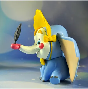 Disney Vaikas Žaislai 10cm Dumbo Dramblys Dumbo Anime Pav Pvc Veiksmų Skaičius, Žaislai Vaikams, Gimtadienio Dovanos