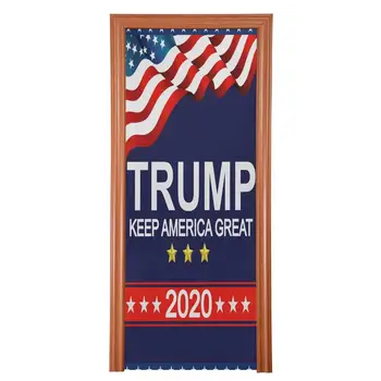 Donald Trump 2020 Rinkimų Dekoro Durų Apima Išlaikyti Amerika Labai Durų Reklama Asmeninį Daugkartinio Naudojimo Durų Plakatai