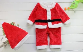 Drabužiai Kūdikiams Rudens ir Žiemos Drabužių Kalėdų Drabužiai Naujagimiams Santa Claus Veiklos Dėvėti Baby Girl Nuskaitymo Drabužiai