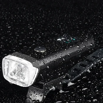 Dviračių Priekinių žibintų Komplektas USB Įkrovimo Šviesos diodų (LED) Žibintų Dviračio Lempa Dviračių Blykstė Dviračių Priedai Smart Indukcijos