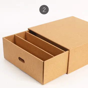 Dėklai &Dėžes popieriaus laikymo kasoje kanceliarinės prekės saugojimo organizatorius funkciniai apatiniai organizatorius kojinių dėžės 4pieces/daug