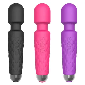 EDIYUN AV silikono Vibratorius lazdelė, žaislai suaugusiems, sekso žaislai, vibratoriai moterims Makšties įrankiai sekso žaislas belaidžio produktų parduotuvė