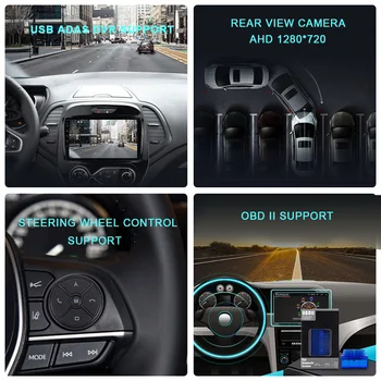 EKIY Automobilio Radijo Mercedes Benz W447 Vito 3-20 Android 9.0 Navigacijos GPS Žemėlapis Daugiaformačių DVD Grotuvas, Auto Stereo Galvos Vienetas