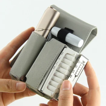 Elektroninių cigarečių PU saugojimo krepšys apsaugos atveju iQOS 3.0 multi modelis integruotas mašina krepšys iqos priedai