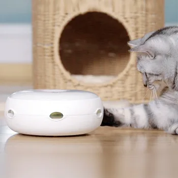 Elektroninių rot Katė Žaislas Smart Dantį Cat Stick Crazy Žaidimas Verpimo Ratas Sugauti Pelę Spurgos Automatinė Ratas, Katė smart Žaislas
