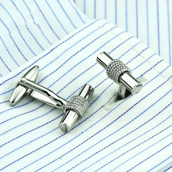 FLEXFIL Papuošalai prancūzijos marškinėliai cufflink už mens Prekės dizaineris Rankogaliai nuorodą Mygtuką vyrų Aukštos Kokybės Prabangių Vestuvių metalo mados