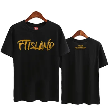 Ftisland 10 metų naują albumą per 10 metų, o spausdinimo kaklo trumpomis rankovėmis t-shirt vasaros stiliaus unisex marškinėliai