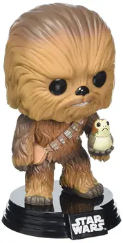 Funko pop Oficialų Star Wars: THE last Jedi - Chewbacca Vinilo Veiksmų Skaičius, Kolekcines, Modelis Žaislas su Originalo Langelyje