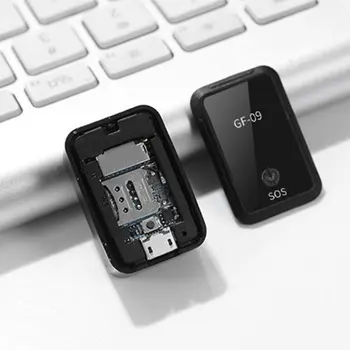 GF-09 Nuotolinio Klausytis Magnetiniai Mini Transporto priemonių GPS Tracker Real Time Sekimo Įrenginys WiFi+LBS+AGPS vietos nustatymo APP Mic Balso Kontrolė