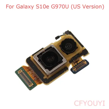 Galiniai Didelis Galinio vaizdo Kameros Modulis Dalis Flex Kabelis Samsung Galaxy S10e G970u 16MP+12MP