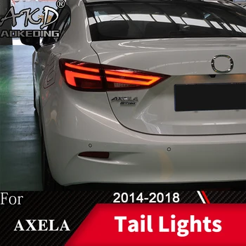 Galinių žibintų, Skirta Automobilių Mazda 3 Mazda3 Axela-2018 m. LED galinius Žibintus Rūko Žibintai, Dieniniai Žibintai DRL Automobilius Automobilių Reikmenys
