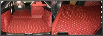 Geriausia kokybė! Pilnas komplektas automobilio bagažo skyriaus kilimėliai BMW X6 F16 2019 vandeniui linijinių krovinių kilimėlis įkrovos kilimai X6 2018-,Nemokamas pristatymas