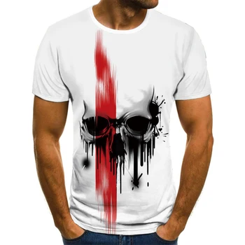 Geriausiai parduodamas naujas juokingi 3D raumenų T-marškinėliai 2021 vyrų vasaros trumparankoviai fitneso T-shirt Kietas streetwear 3D atspausdintas T-sh