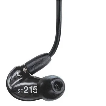 Geriausios Kokybės SE215 Earphons Hi-fi Stereo Triukšmo Atšaukiu 3.5 MM se215 In ear Ausines Detchabl laisvų rankų įranga su būda VS SE535