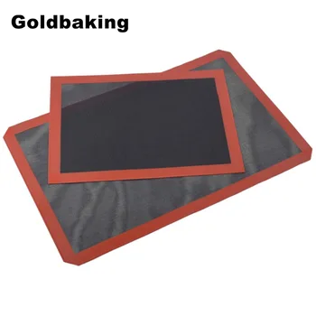Goldbaking Premium Non-Stick Silikoninis Kepimo Kilimėlis Duona Krosnyje Linijinės Perforuotas Garuose Akių Trinkelėmis viso Dydžio Kepimo Lapas