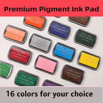 Greitai džiūstantys Pigmentinio Rašalo Pagalvėlę 16 neprivaloma Spalvų Premium Inkpad Štampavimo Rašalo 