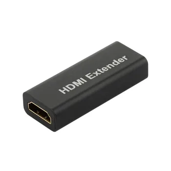 HDMI Kartotuvo Extender Signalo Stiprintuvas Remti 1080P, 4Kx2K@60HZ, HDMI Jungtis Moterų moterims Iki 40 m Lossless Dėžė