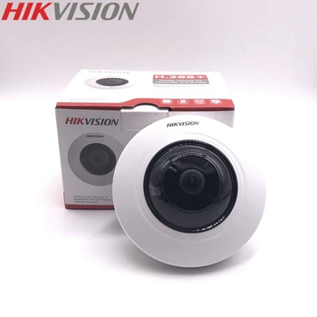 HIKVISION 5MP Fisheye Camera DS-2CD2955FWD-YRA Tarptautinė, Versija, IP Kameros H. 265+ PoE EZVIZ Hik-Prijunkite Sandėlyje