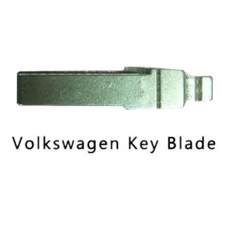 HKCYSEA 10vnt,Aukštos Kokybės Metalo Tuščią Pūko KD Nuotolinio Apversti Raktas Ašmenys Nuotolinio Skaičius 27-31-33-36 Už Audi/VW/Hyundai/Tucson