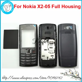 HKFASTEL Nokia X2 X2-05 Brand new Visą pilną Mobiliojo Telefono Korpuso Dangtis Atveju + Klaviatūra , Su Nemokamus Įrankius, Nemokamas Pristatymas
