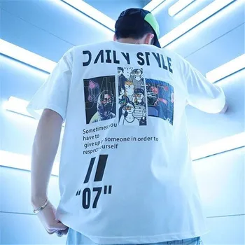 Hip-Hop Marškinėliai Vyrams Mados Harajuku Vyrų Marškinėliai Juokinga Atsitiktinis T Shirts Vyrų Marškinėlius Kietas Streetwear Vasaros 2019 Tees Berniukams