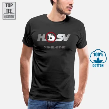 Holden Specialiųjų Transporto priemonių (Hsv) Logo Spausdinti Marškinėliai VYRIŠKI Aukštos Kokybės Punk-O-Kaklo Viršūnes Hipster Tees