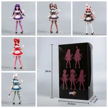 Houkai 3 Yae Mei Raiden Kiana Bronya Murata Himeko PVC Veiksmų Skaičius, Anime Pav Honkai Poveikis 3 Kolekcijos Modelis Žaislai