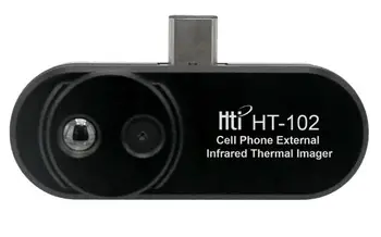 Hti HT-102 Mobiliojo Telefono Šiluminį Infraraudonųjų spindulių vaizdo formuotuvo Paramos Video ir Nuotraukų Įrašymas, Veido Aptikimo Vaizdo Kamera, Skirta 