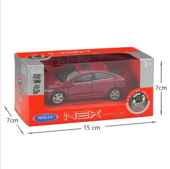 Hyundai elantra žaislas 1:36 Masto Diecast Automobilio Modelį Žaislas Su atsitraukti Švietimo Surinkimo Vaikų Birthd