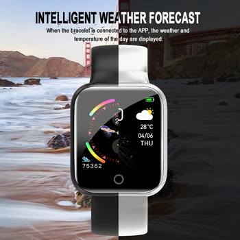 I5 Smart Žiūrėti Aukščiausios Kokybės Vandeniui Sporto Smartwatch Širdies Ritmo Monitorius Fitness Tracker Pedometer Skambučių Priminimas Smartband