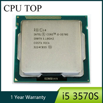 Intel Core i5 3570S Procesorius Quad-Core 3.1 GHz L3=6M 65W Socket LGA 1155 CPU Desktop darbo